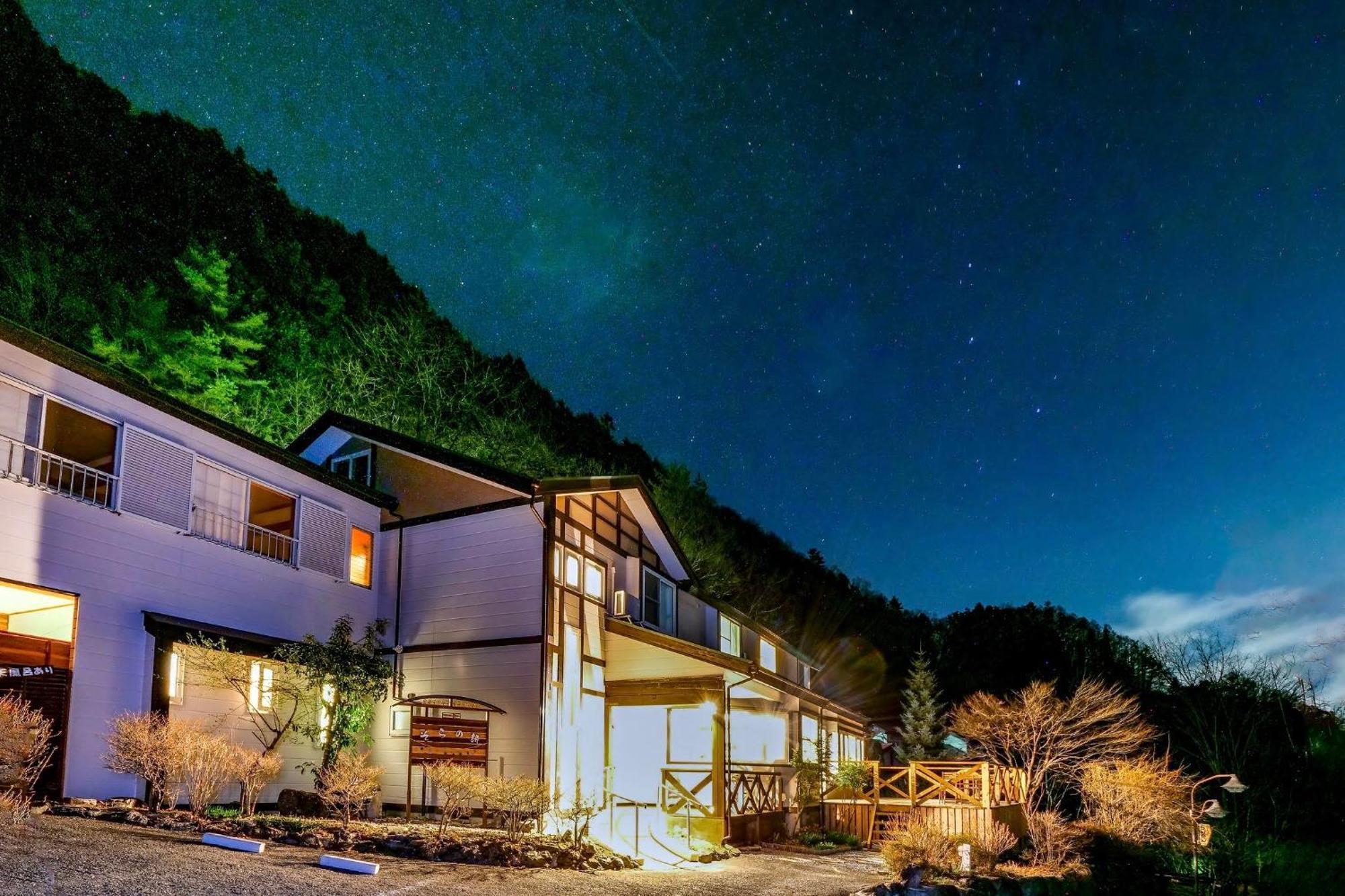 Bed and Breakfast Sora No Uta Minami Alps Экстерьер фото